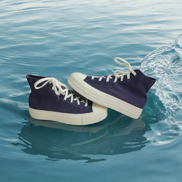 Converse Chuck Taylor All Star Lift color Dark Raisin Woman's size 9.5 - Picture 4 of 12